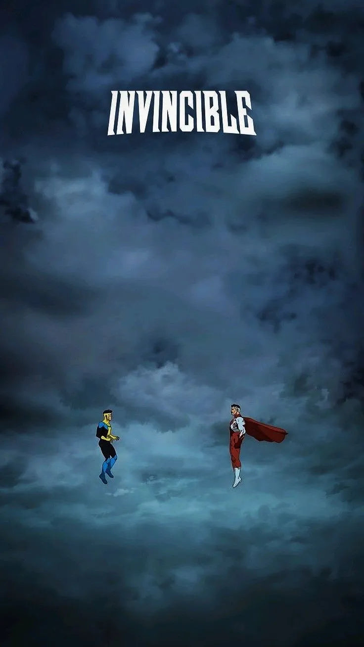 Invincible non Official Metal Posters | Premium, Waterproof & Magnet-Mounted Art