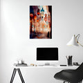 Istanbul Turkey Art Poster | Premium, Waterproof & Magnet-Mounted Art