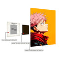 Itadori Yuji Jujutsu Kaisen Metal Posters | Premium, Waterproof & Magnet-Mounted Art