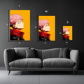 Itadori Yuji Jujutsu Kaisen Metal Posters | Premium, Waterproof & Magnet-Mounted Art