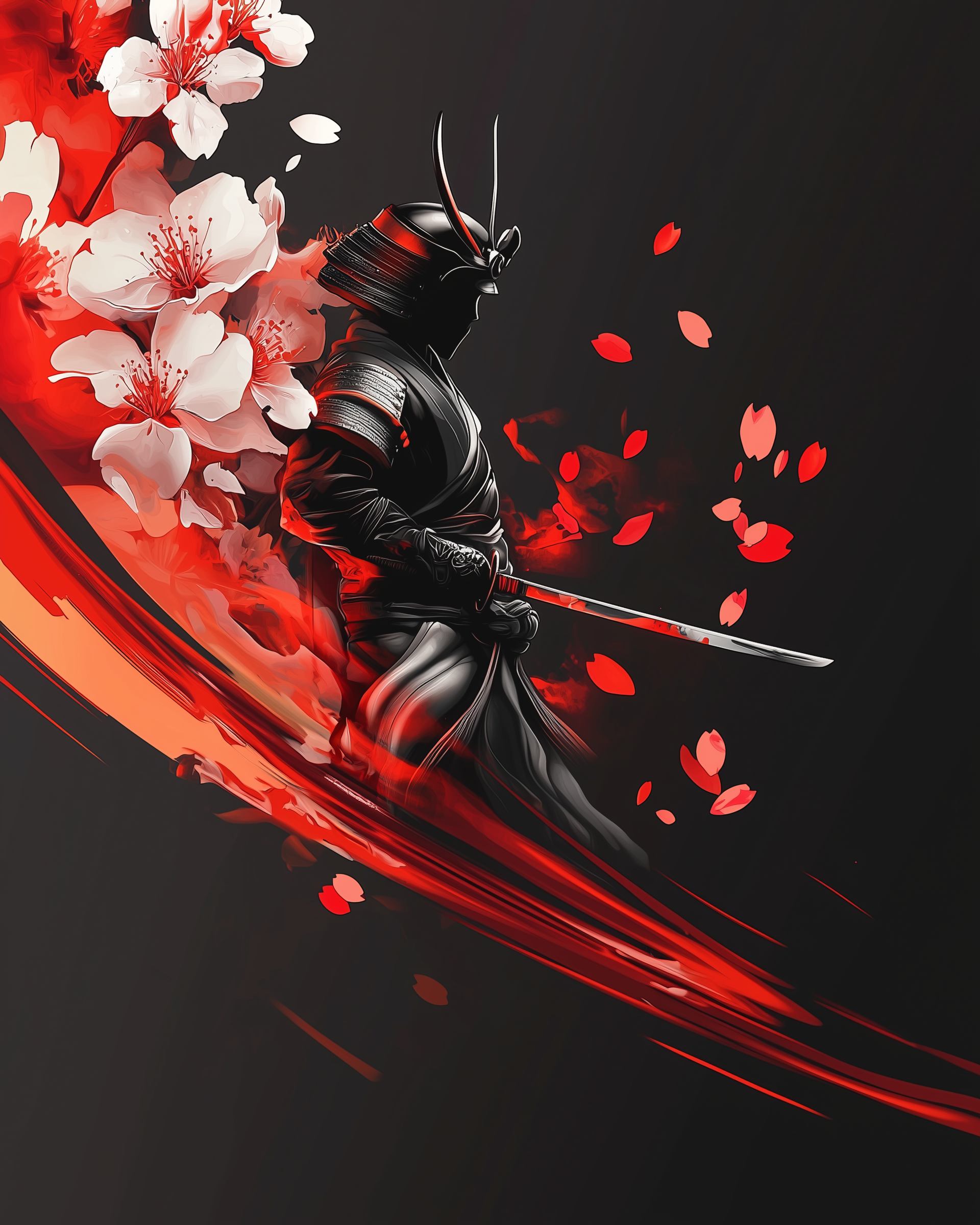 Japanese Samurai Metal Wall Posters | Premium, Waterproof & Magnet-Mounted Art
