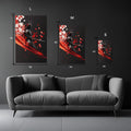 Japanese Samurai Metal Wall Posters | Premium, Waterproof & Magnet-Mounted Art