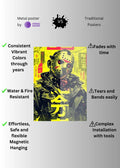 Jason Friday The 13th Japanese Metal Posters | Premium, Waterproof & Magnet-Mounted Art