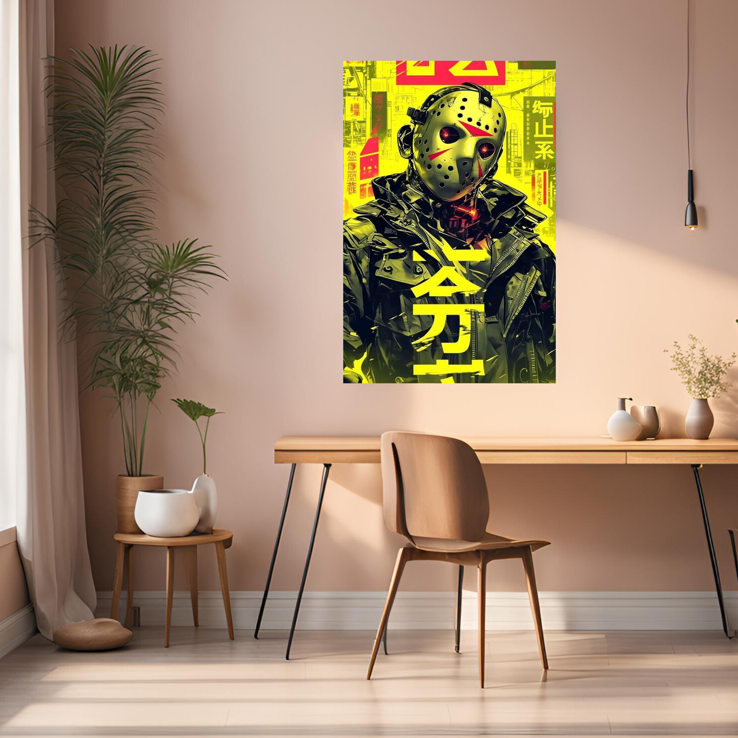 Jason Friday The 13th Japanese Metal Posters | Premium, Waterproof & Magnet-Mounted Art