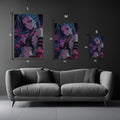 Jinx Smirk Design Metal Wall Posters | Premium, Waterproof & Magnet-Mounted Art