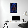 Jinx Back View Metal Wall Posters | Premium, Waterproof & Magnet-Mounted Art
