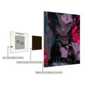 Jinx Closeup Shot Metal Wall Posters | Premium, Waterproof & Magnet-Mounted Art
