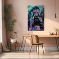Jinx from League of Legends Metal Wall Posters | Premium, Waterproof & Magnet-Mounted Art