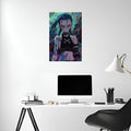 Jinx from League of Legends Metal Wall Posters | Premium, Waterproof & Magnet-Mounted Art