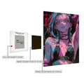 Jinx in Retro anime style  Metal Wall Posters | Premium, Waterproof & Magnet-Mounted Art