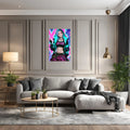 Jinx in modern casual Look Metal posters | Premium, Waterproof & Magnet-Mounted Art