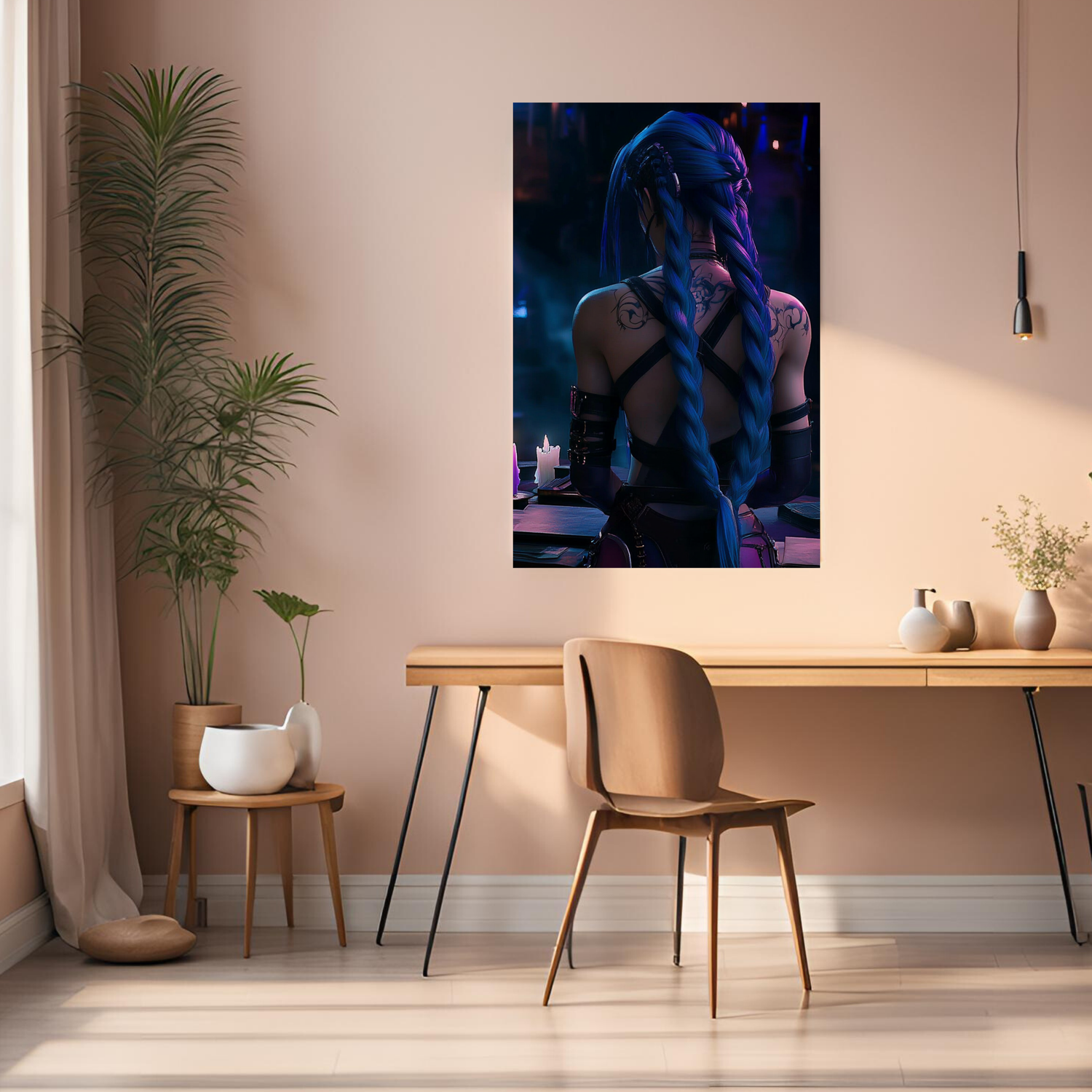 Jinx  from Future Metal Wall Posters | Premium, Waterproof & Magnet-Mounted Art