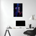 Jinx from League -grown up Metal Wall Posters | Premium, Waterproof & Magnet-Mounted Art