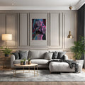 Jinx in Modern Anime Style Metal Wall Posters | Premium, Waterproof & Magnet-Mounted Art