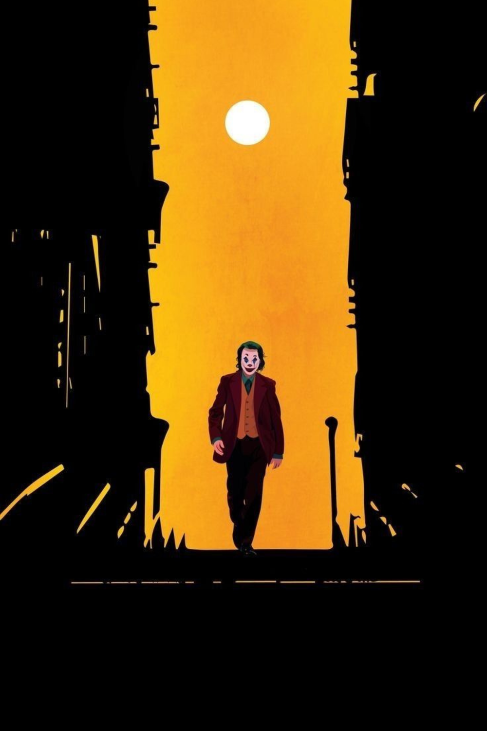 Joker Fan Art Metal Posters | Premium, Waterproof & Magnet-Mounted Art