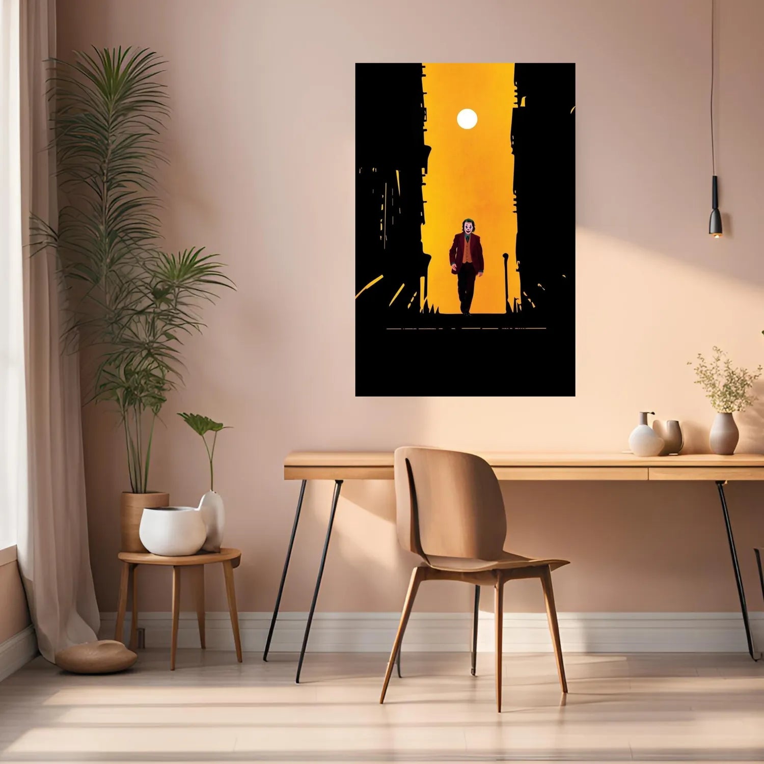 Joker Fan Art Metal Posters | Premium, Waterproof & Magnet-Mounted Art