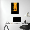 Joker Fan Art Metal Posters | Premium, Waterproof & Magnet-Mounted Art