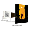 Joker Fan Art Metal Posters | Premium, Waterproof & Magnet-Mounted Art