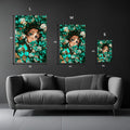 Kamado Tanjiro Demon Slayer Metal Posters | Premium, Waterproof & Magnet-Mounted Art