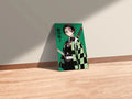 Kamado Tanjiro Demon Slayer Wall Art Metal Posters | Premium, Waterproof & Magnet-Mounted Art