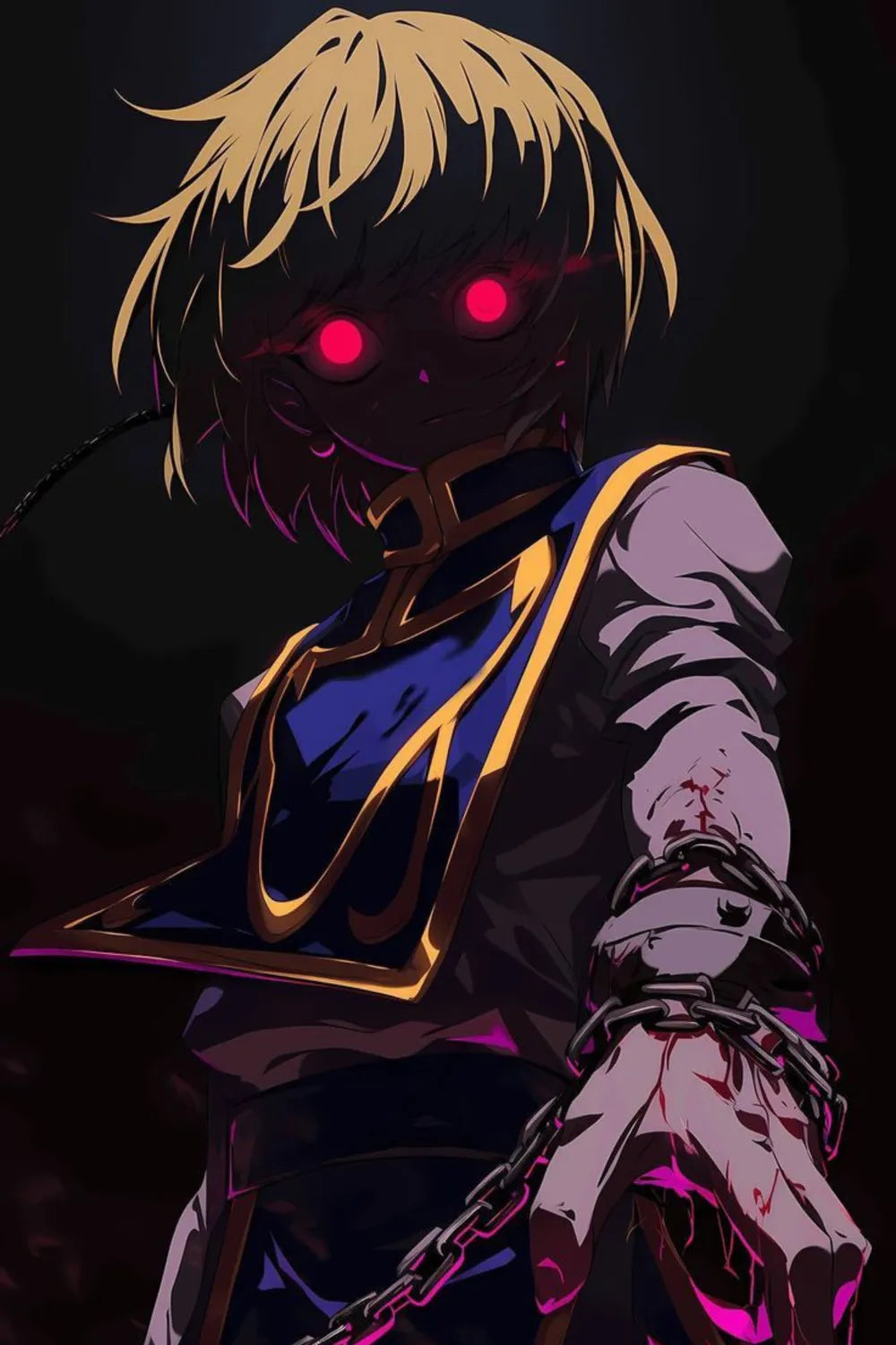 Karapika Hunter X Hunter Metal Posters | Premium, Waterproof & Magnet-Mounted Art