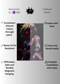 Karapika Hunter X Hunter Metal Posters | Premium, Waterproof & Magnet-Mounted Art