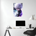 Killua Zoldyck Hunter X Hunter Fanart Metal Posters | Premium, Waterproof & Magnet-Mounted Art