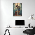Knight of Church Metal Wall Posters | Premium, Waterproof & Magnet-Mounted Art