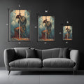 Knight of Church Metal Wall Posters | Premium, Waterproof & Magnet-Mounted Art