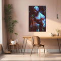 Kratos Old Metal Wall Posters | Premium, Waterproof & Magnet-Mounted Art
