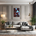 Kratos Old Metal Wall Posters | Premium, Waterproof & Magnet-Mounted Art