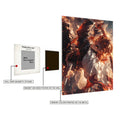 Kyōjurō Rengoku The fire hashira Metal Posters | Premium, Waterproof & Magnet-Mounted Art