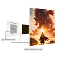 Kyōjurō Rengoku final moment Demon Slayer Metal Posters | Premium, Waterproof & Magnet-Mounted Art