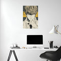 Light Yagami Death Note Metal Wall Posters | Premium, Waterproof & Magnet-Mounted Art
