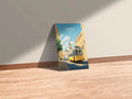 Lisbon Portugal Art Metal Posters | Premium, Waterproof & Magnet-Mounted Art