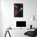Loki God of Mischief Metal Wall Posters | Premium, Waterproof & Magnet-Mounted Art