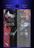 Loki angry Metal Wall Posters | Premium, Waterproof & Magnet-Mounted Art