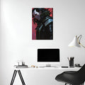 Loki angry Metal Wall Posters | Premium, Waterproof & Magnet-Mounted Art
