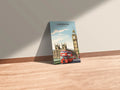London United Kingdom Art Metal Posters | Premium, Waterproof & Magnet-Mounted Art