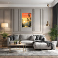 Los Angeles USA Art Metal Posters | Premium, Waterproof & Magnet-Mounted Art