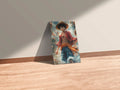 Luffy One Piece Metal Wall Posters | Premium, Waterproof & Magnet-Mounted Art