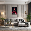 Luffy and Boa One Piece Metal Poster| Premium, Waterproof & Magnet-Mounted Art