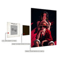 Luffy and Boa One Piece Metal Poster| Premium, Waterproof & Magnet-Mounted Art