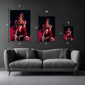 Luffy and Boa One Piece Metal Poster| Premium, Waterproof & Magnet-Mounted Art