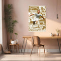 Mbappe Real Madrid Metal Wall Posters | Premium, Waterproof & Magnet-Mounted Art