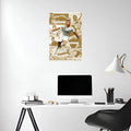 Mbappe Real Madrid Metal Wall Posters | Premium, Waterproof & Magnet-Mounted Art