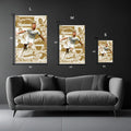 Mbappe Real Madrid Metal Wall Posters | Premium, Waterproof & Magnet-Mounted Art