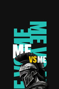 Me VS Me Metal Posters | Premium, Waterproof & Magnet-Mounted Art
