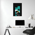 Me VS Me Metal Posters | Premium, Waterproof & Magnet-Mounted Art