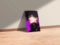 Megumi Jujutsu Kaisen Art  Metal Posters | Premium, Waterproof & Magnet-Mounted Art